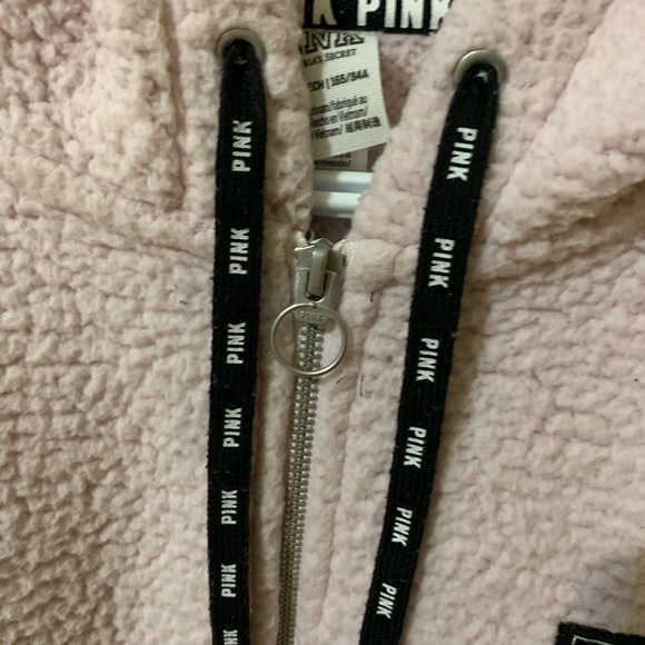 Pink Sherpa Hoodie - Picture 3 of 5